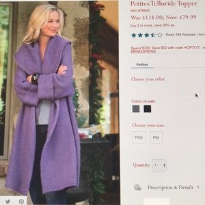 Telluride Topper Sweater